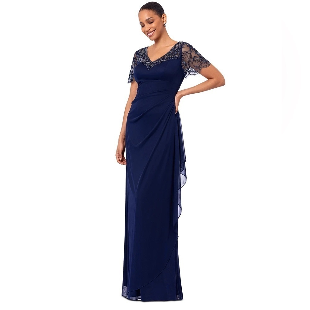 Xscape Petite Beaded Scallop-Sleeve Cascading Dress
Xscape
Current price: $269. - Picture 2 of 11